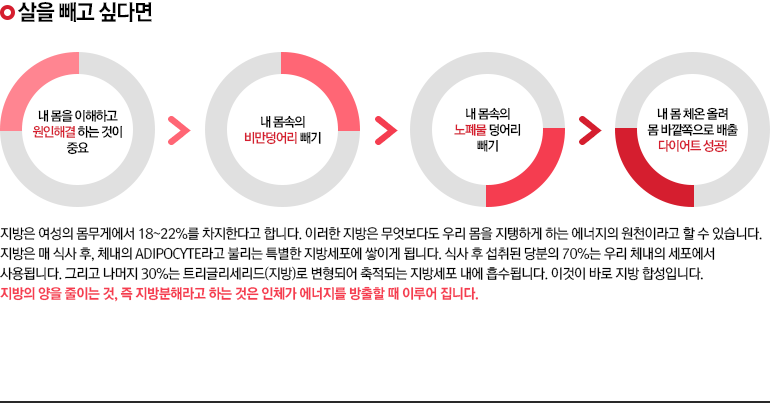 살을빼고 싶다면