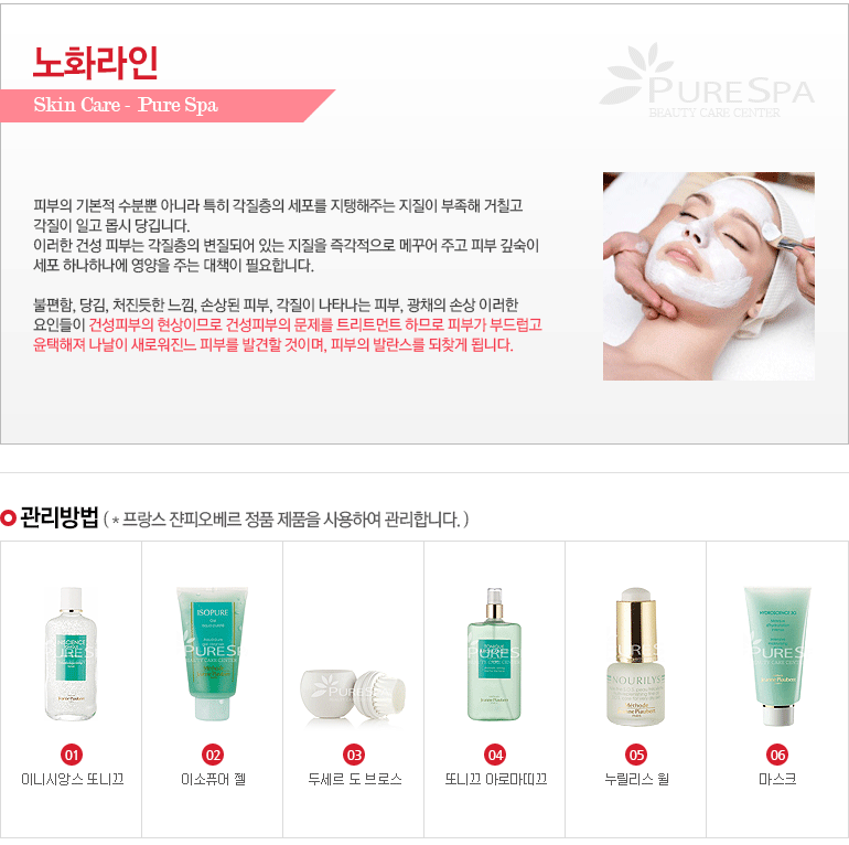 노화라인 관리방법